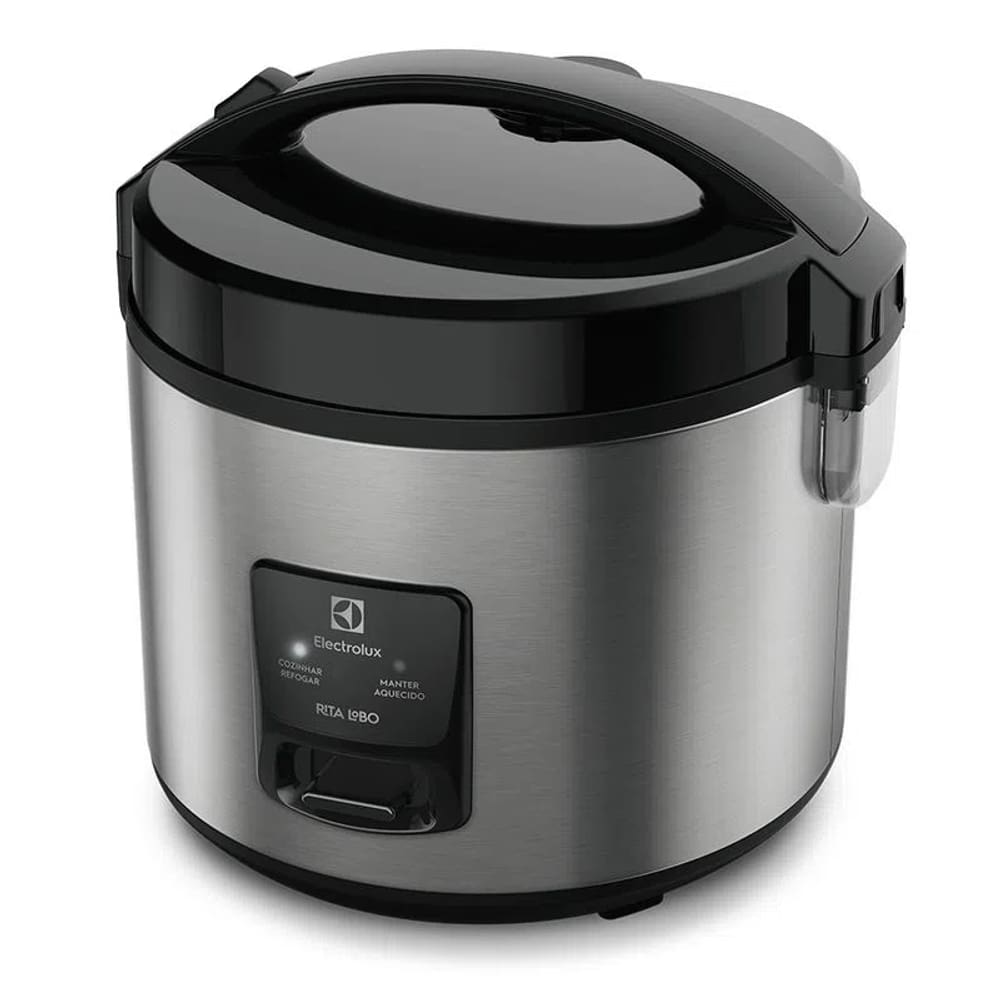 Panela de Arroz Elétrica Electrolux 3,5L Cor Inox Efficient 2 em 1 por Rita Lobo ERC20 110v