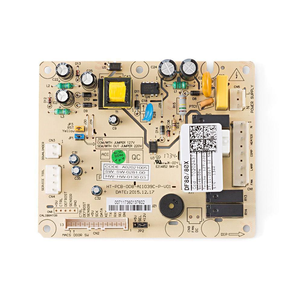 Placa de Potência Electrolux Refrigerador DF80/80X Bivolt