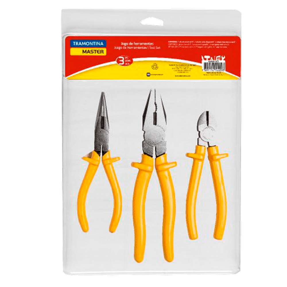 Conjunto de Ferramentas 03 Pcs Tramontina