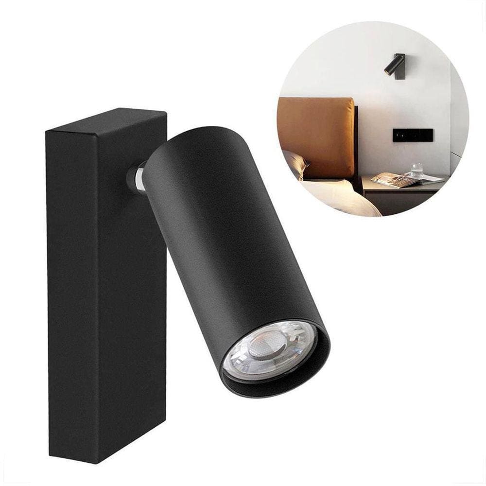 Kit 3 Arandela Direcionável Estilo Spot Preto Mr11 Lup84