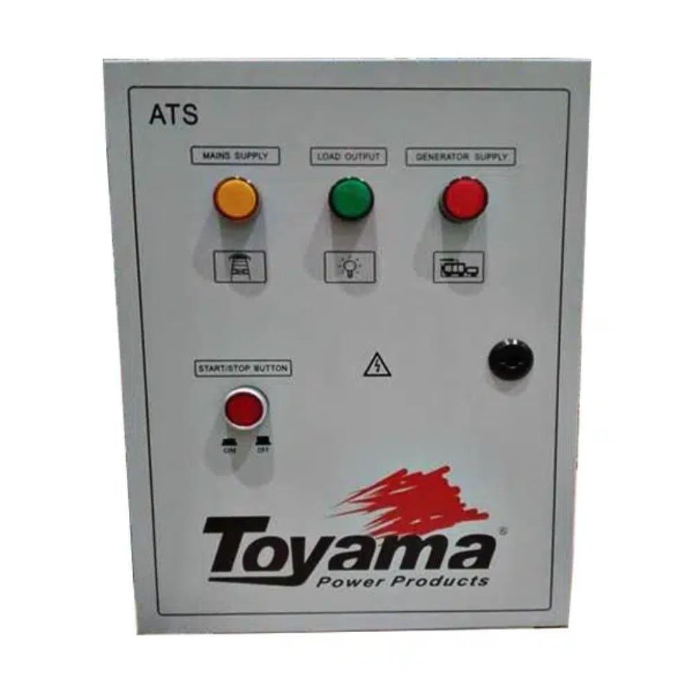 Painel de Transferência p/ Geradores ATS Trifásico 12KVA 380V ATS12T380-N TOYAMA