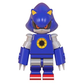 Boneco Sonic The Hedgehog Metal Sonic Articulado e Acessório