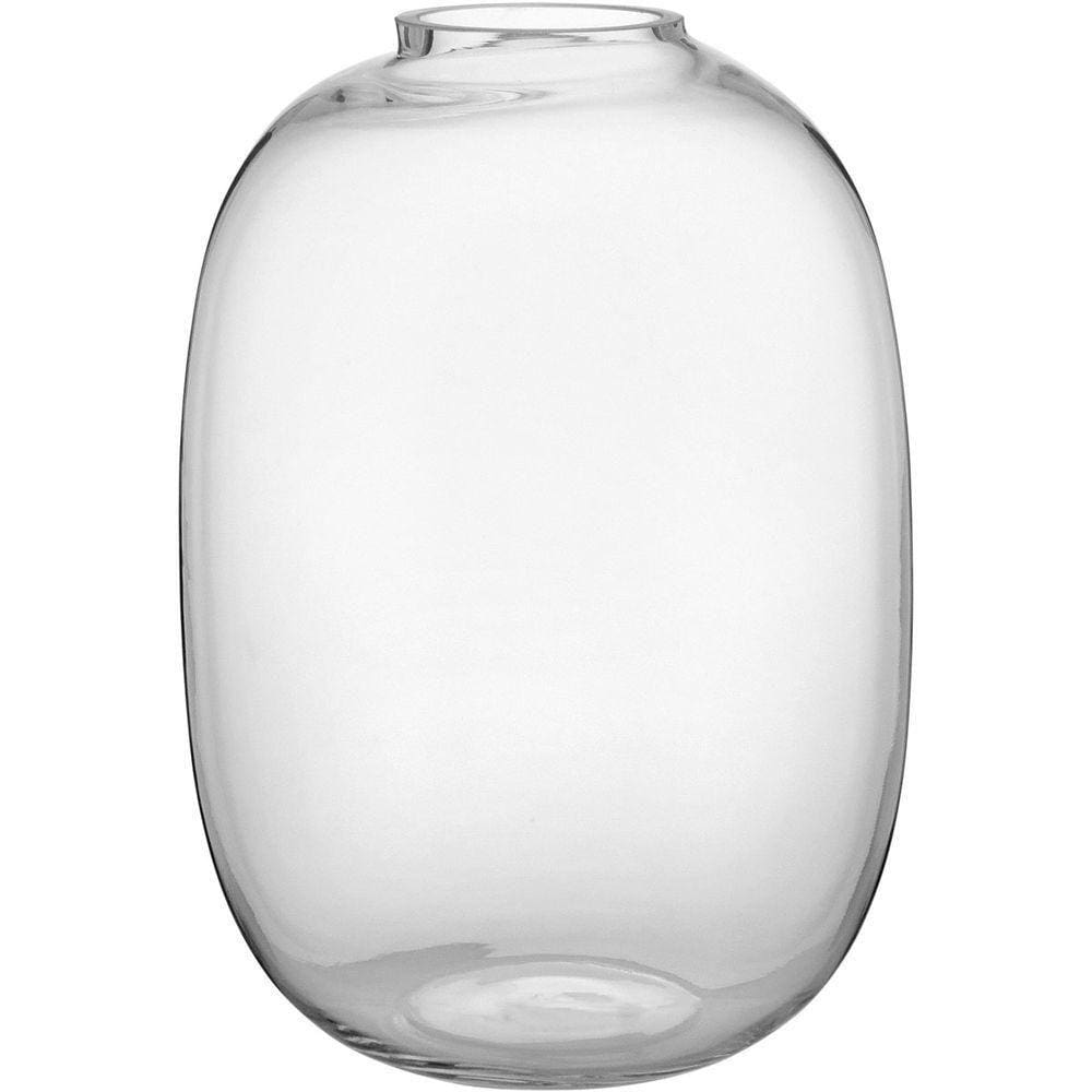 Vaso 30x20x20cm Vidro Transp