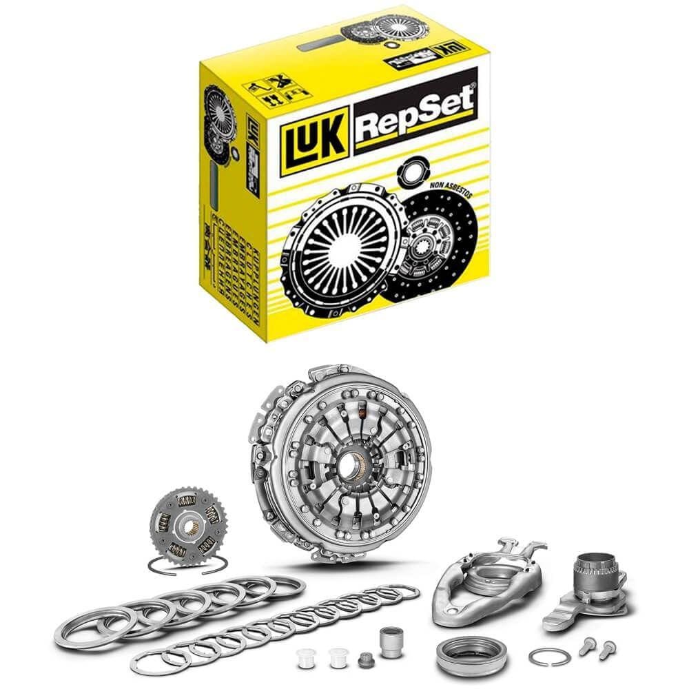 Kit Embreagem Dupla Jetta 1.4 Tsi 2016 A 2017 Original Luk