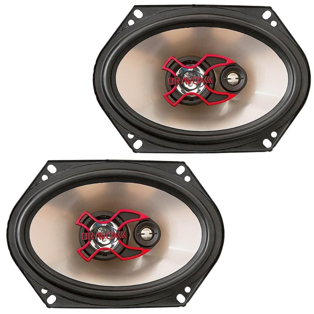 Par Alto Falante B3x57x Bravox 5x7 Polegadas 50w Rms 4 Ohms