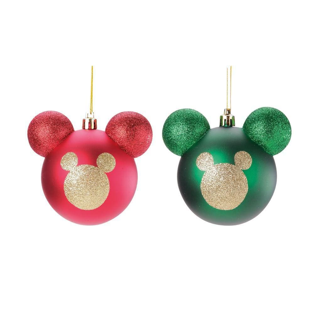 Bola De Natal Cabeca Do Mickey Em Glitter 6Cm Jg 6 1019028