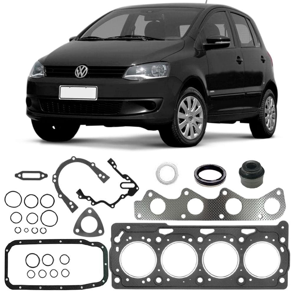 Jogo Junta Motor Volkswagen Fox 2004 A 2015 Completo Sabó