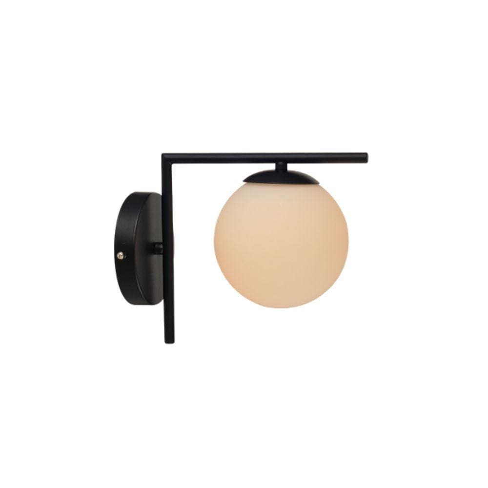 Arandela Avant Perola 1xG45 Preto Fosco