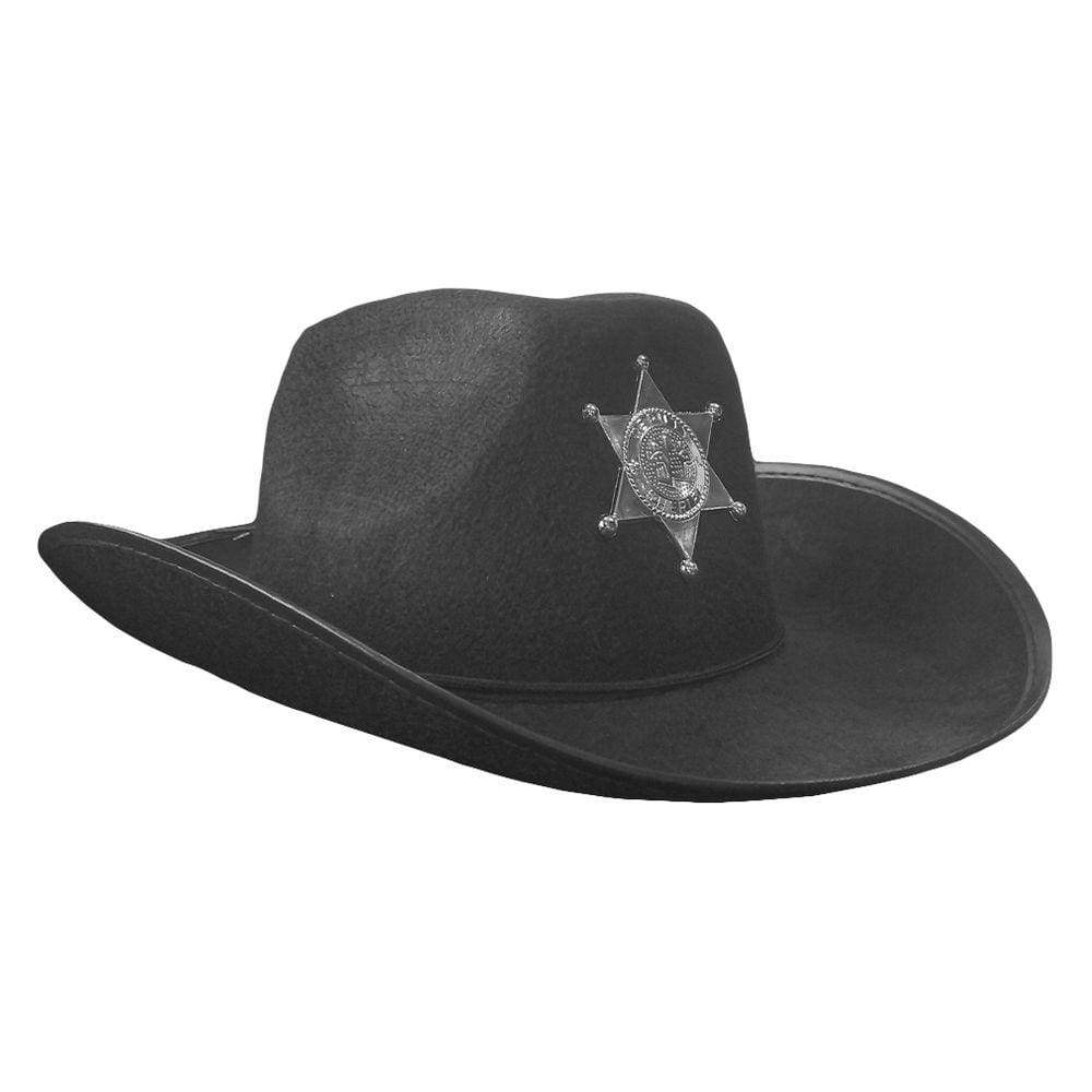 Chapéu de Xerife Preto
