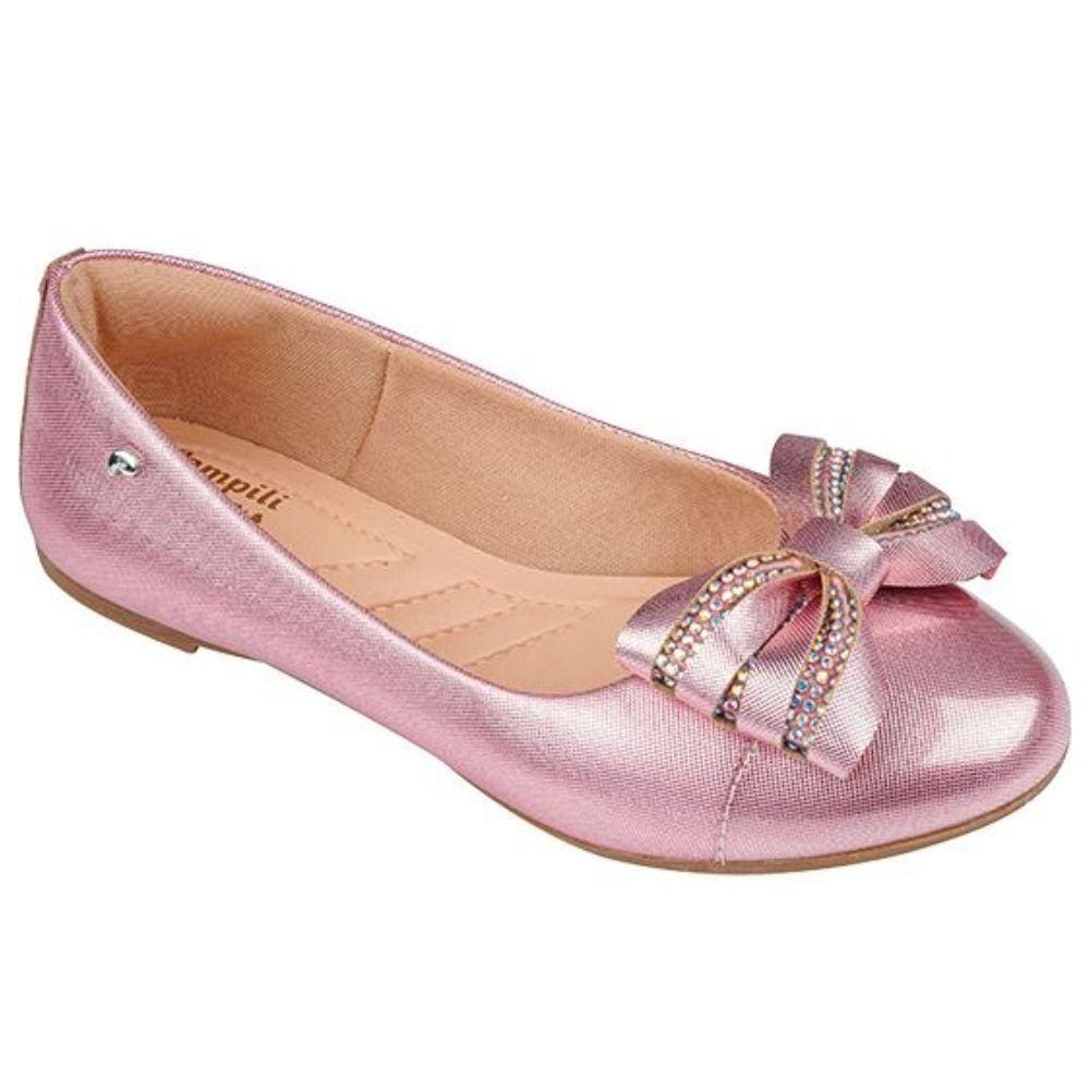Sapatilha Infantil Pampili Super Fofura Rosa Glace 295357
