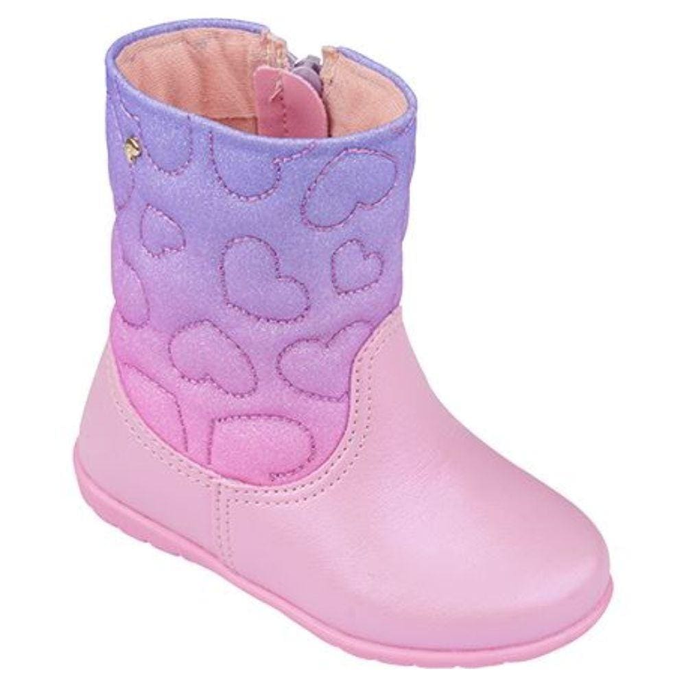Bota Infantil Cano Médio Jujuba Pampili Ref: 367146 18/26