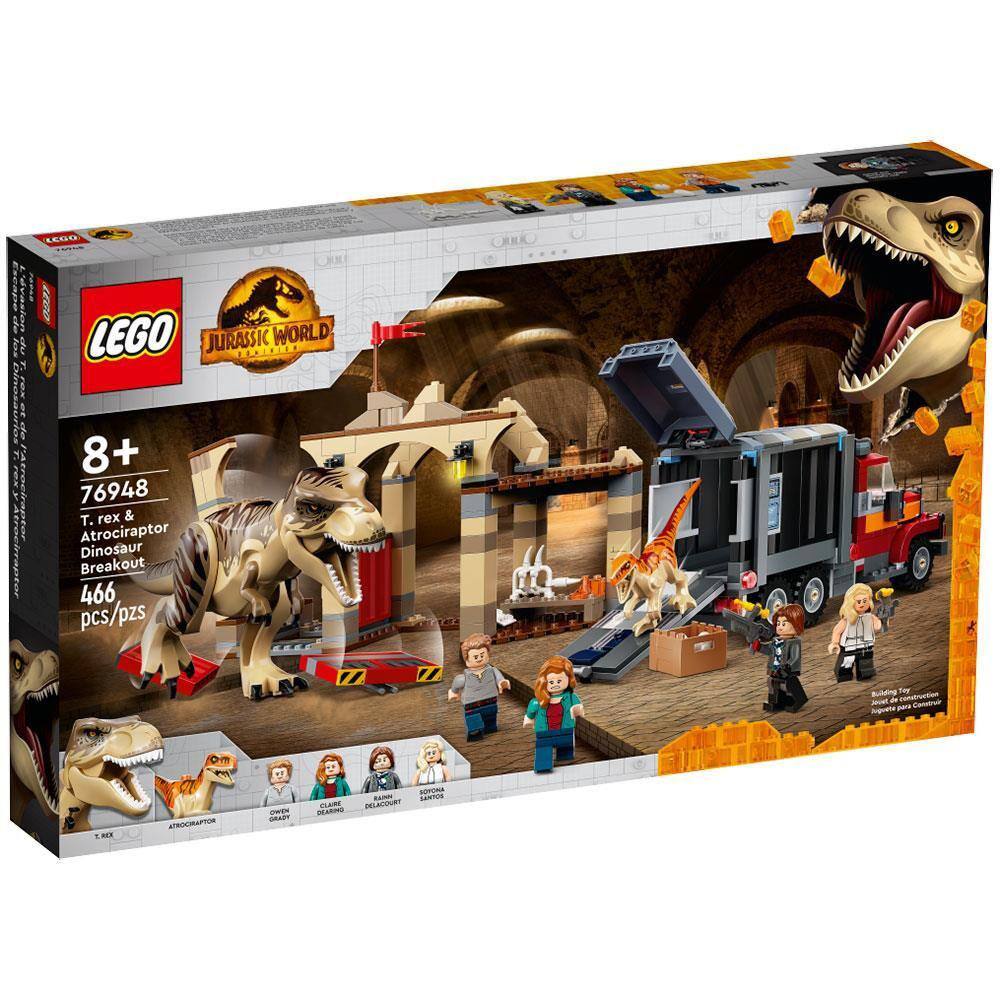 Quebra Cabeça 3D T-Rex Vs Triceratops Jurassic World 150 Peças Multikids -  BR2112