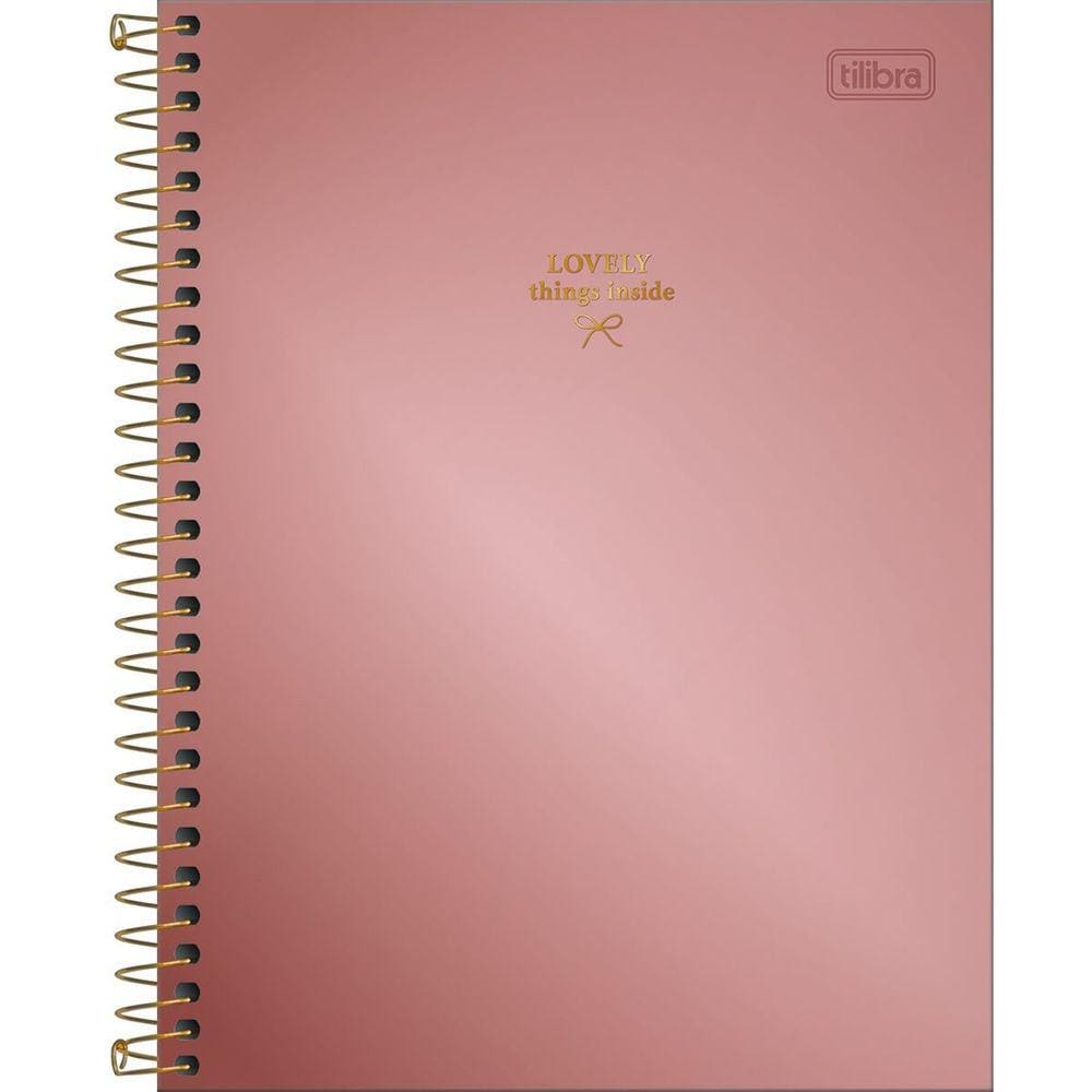 Caderno Espiral Colegial West Village 10Mat 160 Fls Tilibra