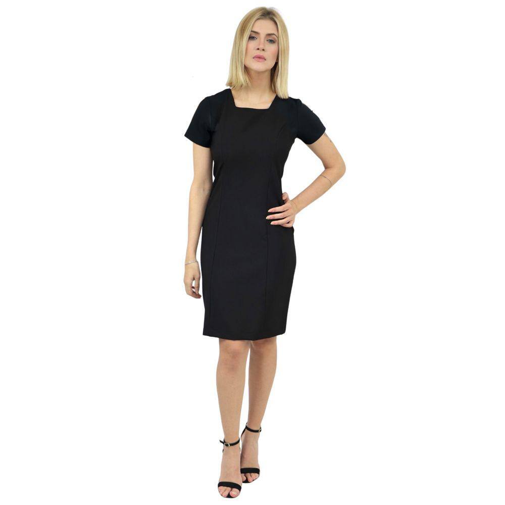 Vestido executivo Manga Curta Milano
