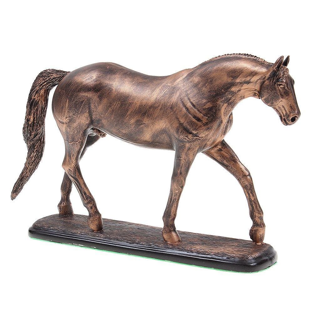 Escultura em Resina Cavalo Quarto de Milha Home Western Decor 27254