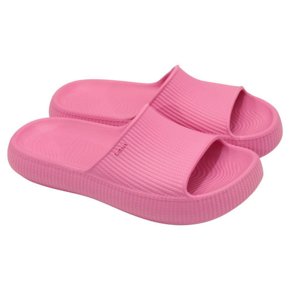 Chinelo Feminino Slide Zaxy 18750 Leveza New Rosa