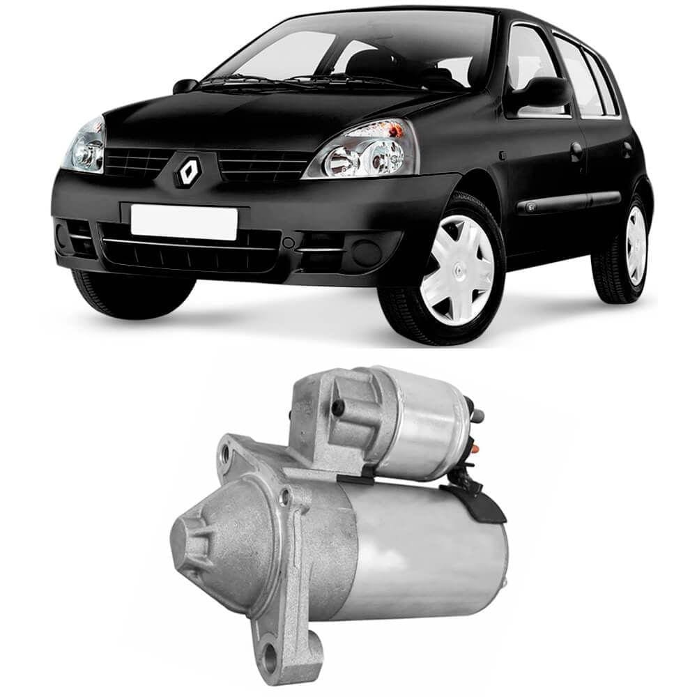 Motor Partida Arranque Renault Clio Hatch 2005 A 2012 Valeo
