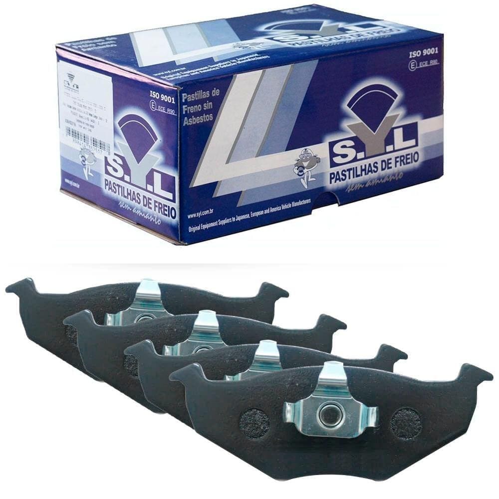 Kit Pastilha Freio Chevrolet Astra 99 A 2010 Dianteira Syl