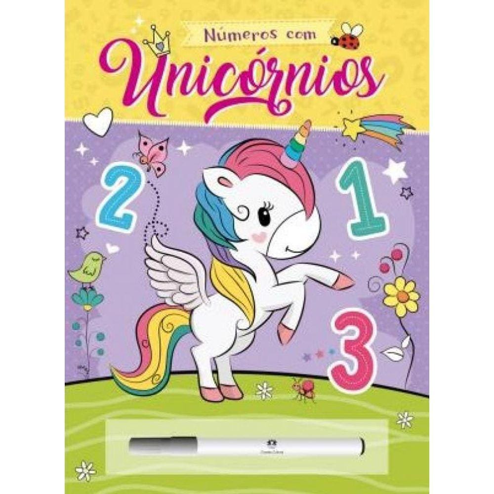 Livro Unicornios - Numeros Com Unicornios