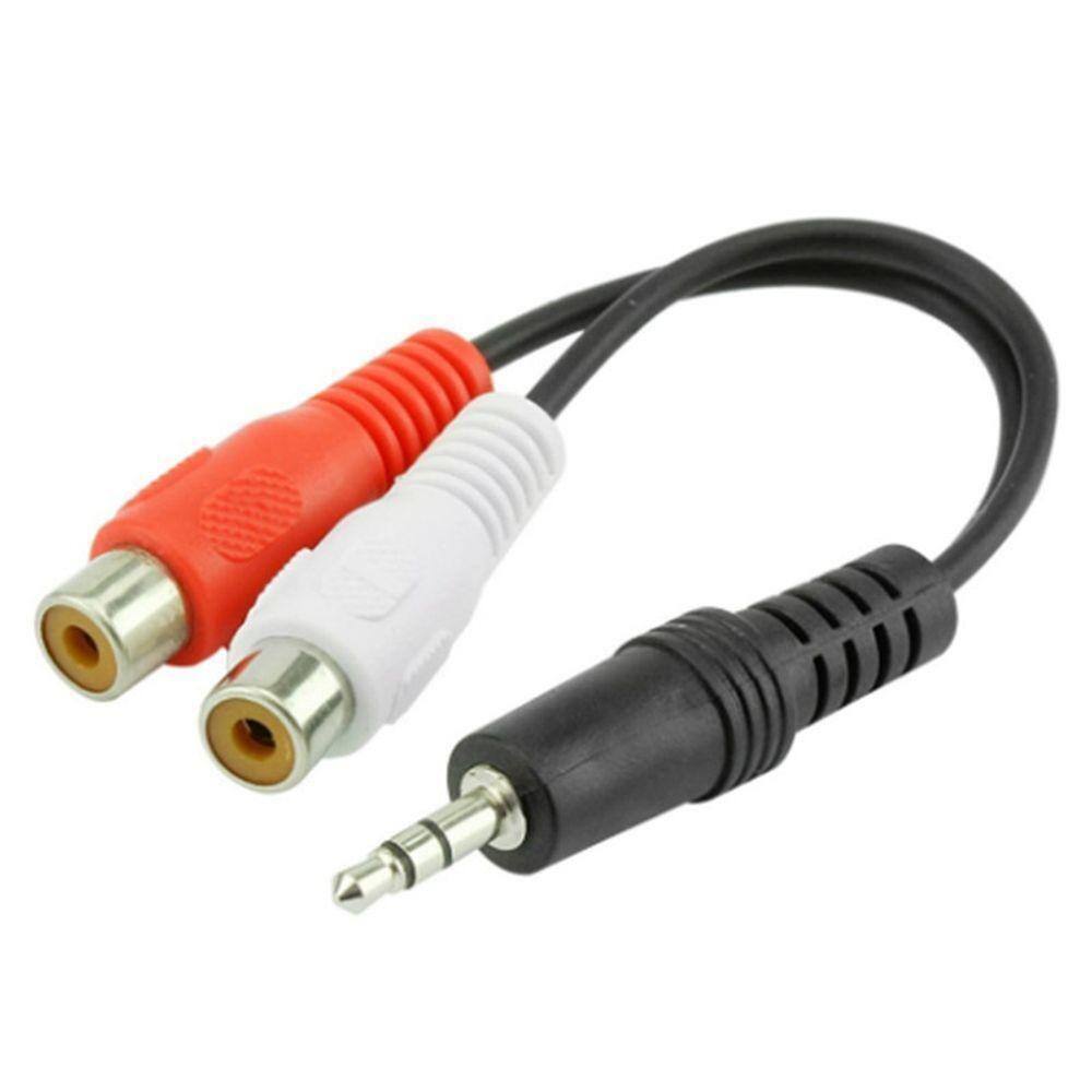 Cabo P2 Macho 2 Rca-fêmea 15cm Para Caixinha