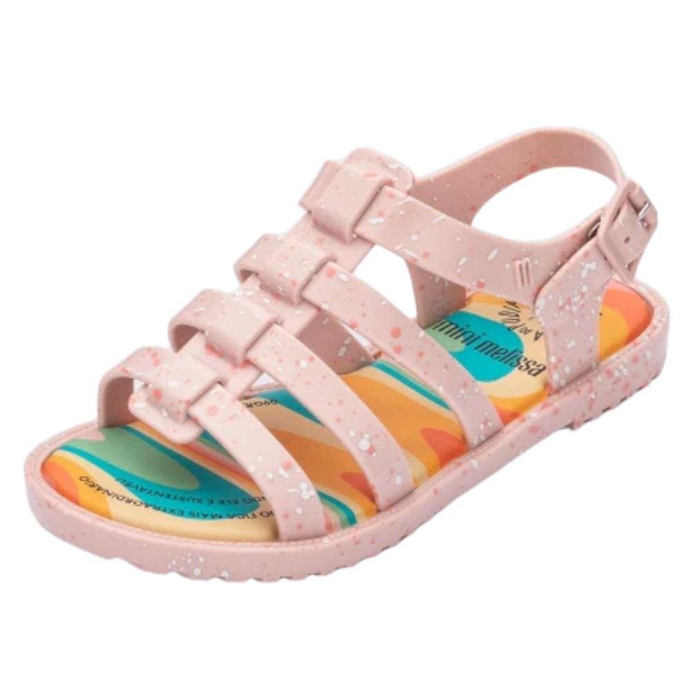 Sandalia Infantil Menina Mini Melissa Turma Do Pudim 33752