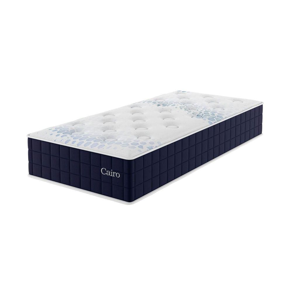 Colchão Solteiro Molas Ensacadas 30cm x 188cm x 88cm Cairo Yescasa Azul