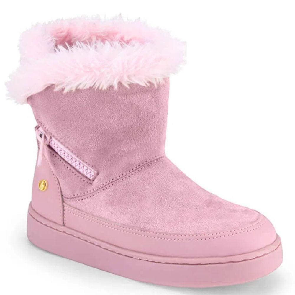 Bota Infantil Feminina Com Pelinhos Bibi Ref: 1049163 25/36