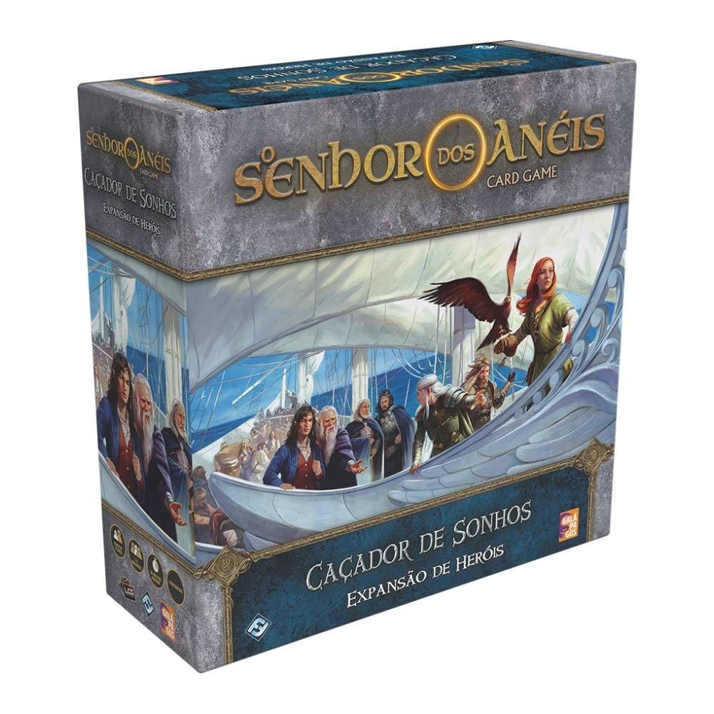 O Senhor dos Aneis Card Game Caçador de Sonhos Expansão de Herois Jogo de Cartas Galapagos LTR110