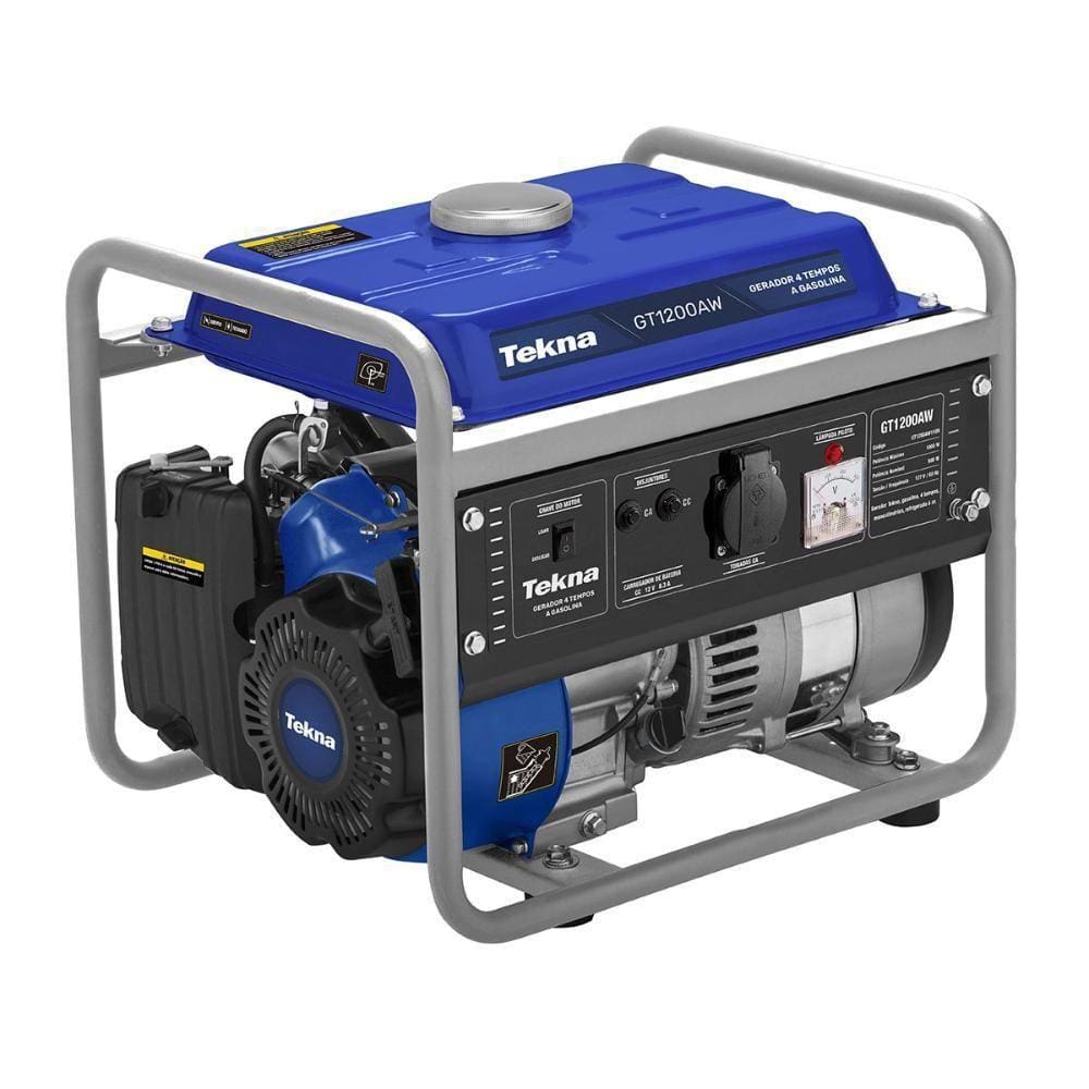 Gerador À Gasolina Gt1200Aw 220 Potência 1100W Monofasico 220V Tekna
