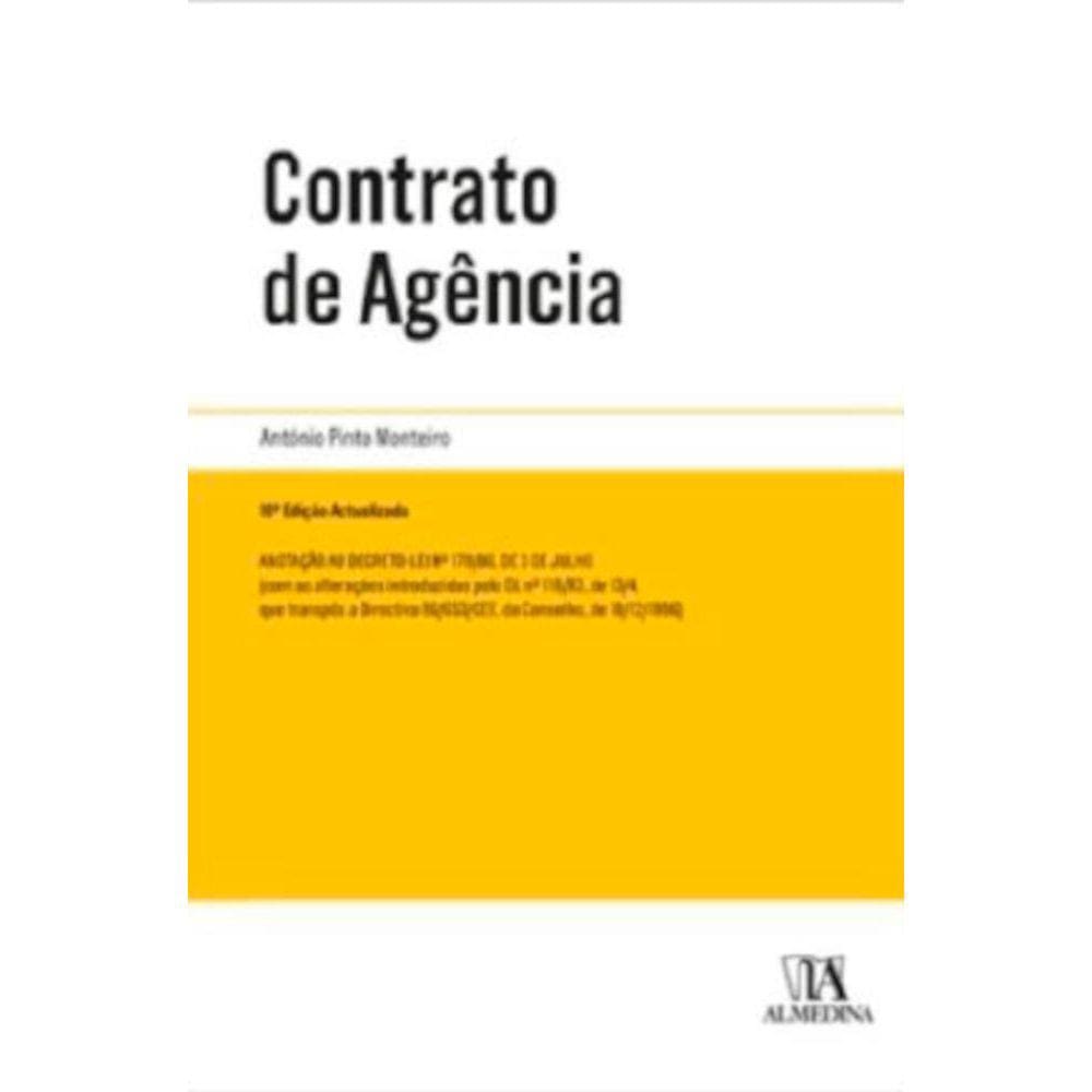 Contrato de agência -  anotação