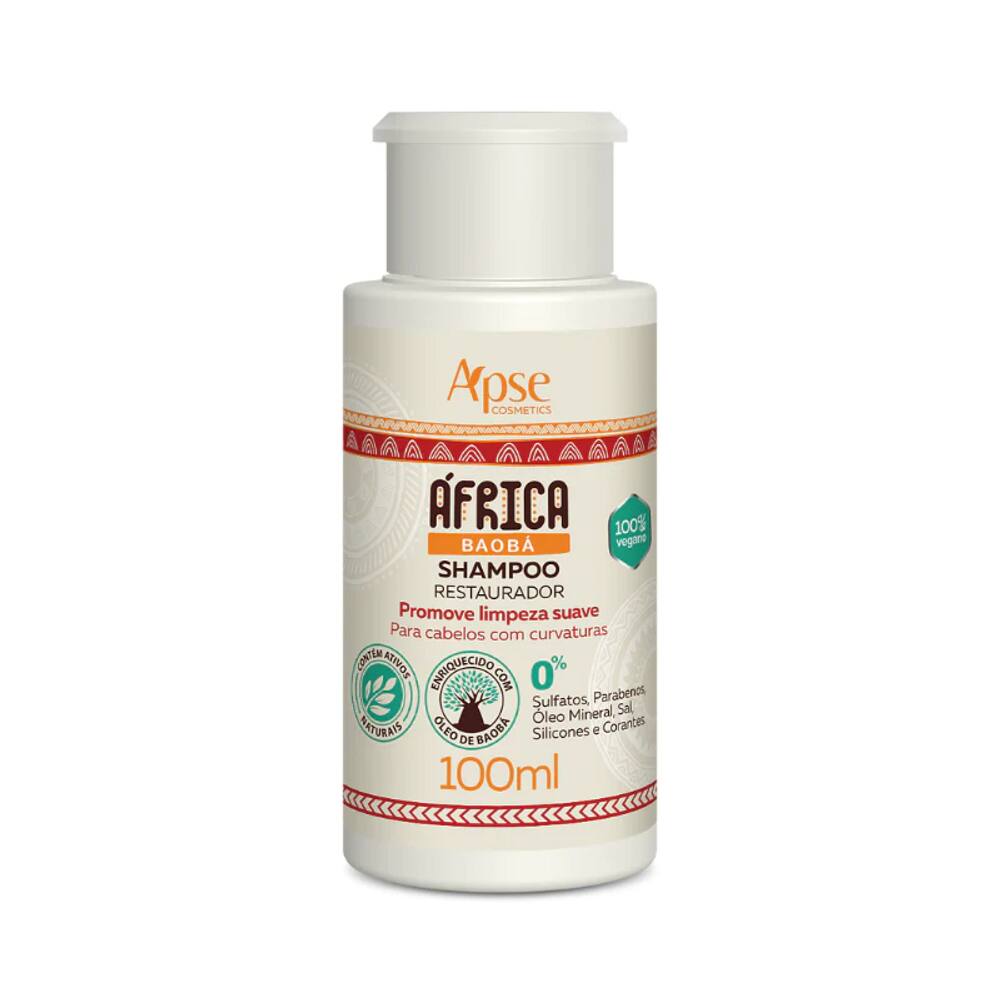 Shampoo África Baobá Restaurador 100ml - APSE