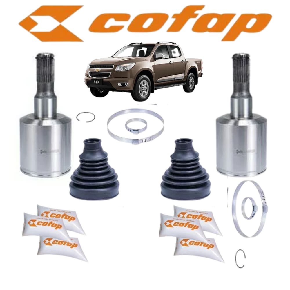 Par Junta Homocinetica Chevrolet S10 2013 A 2015 Dianteiro Cofap