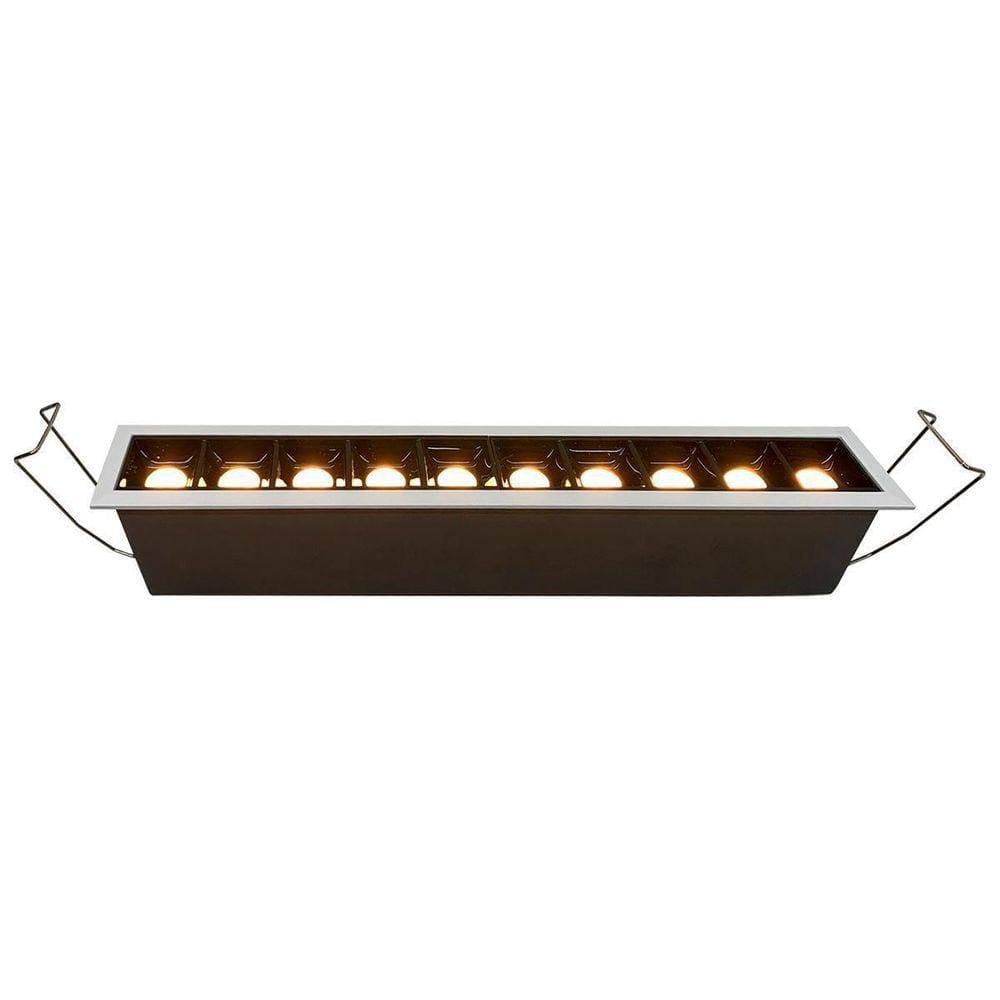 Spot Led De Embutir Recuado Picco 20W 2700K Quadrado Bivolt