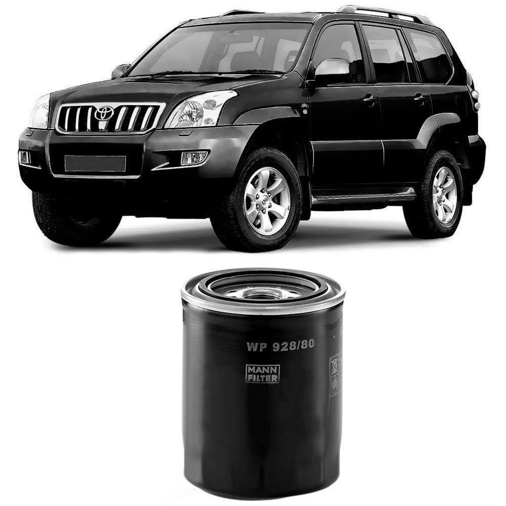 Filtro Óleo Toyota Land Cruiser 3.0 2003 A 2009 Mann
