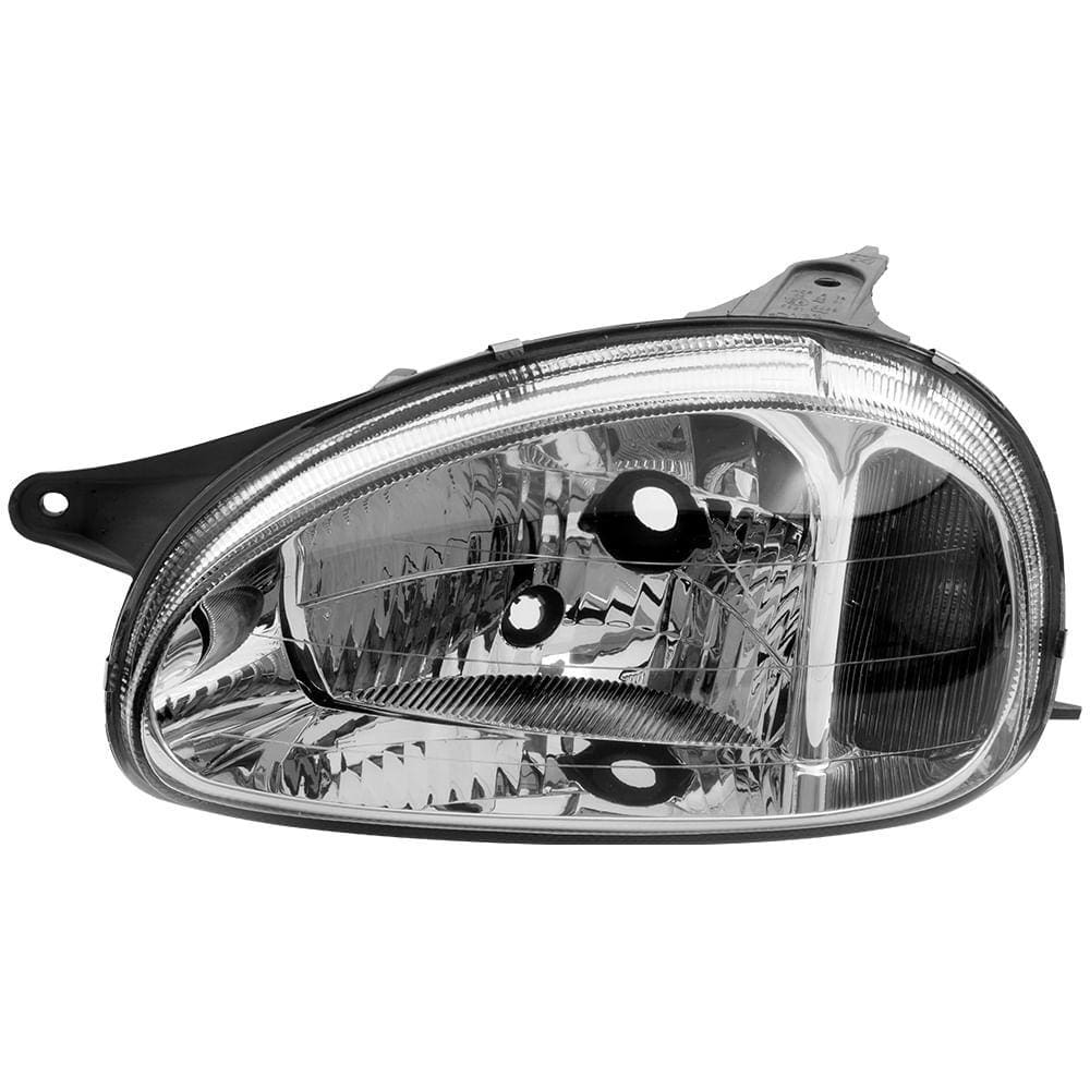 Farol Chevrolet Corsa 99 a 2010 Foco Simples Com Pisca Metal Arteb