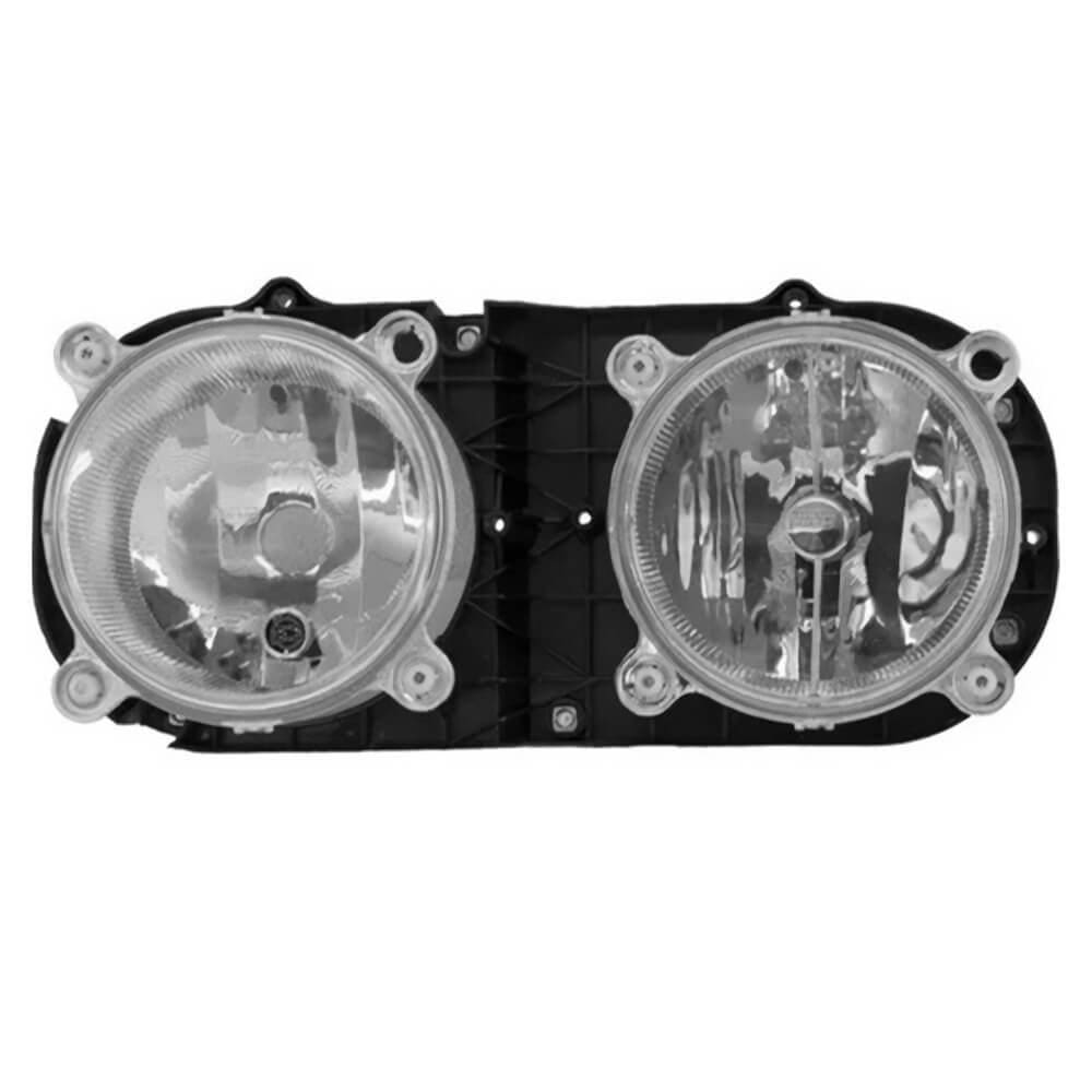 Farol Duplo Horizontal Cargo 2003 A 2006 Orgus Lado Esquerdo