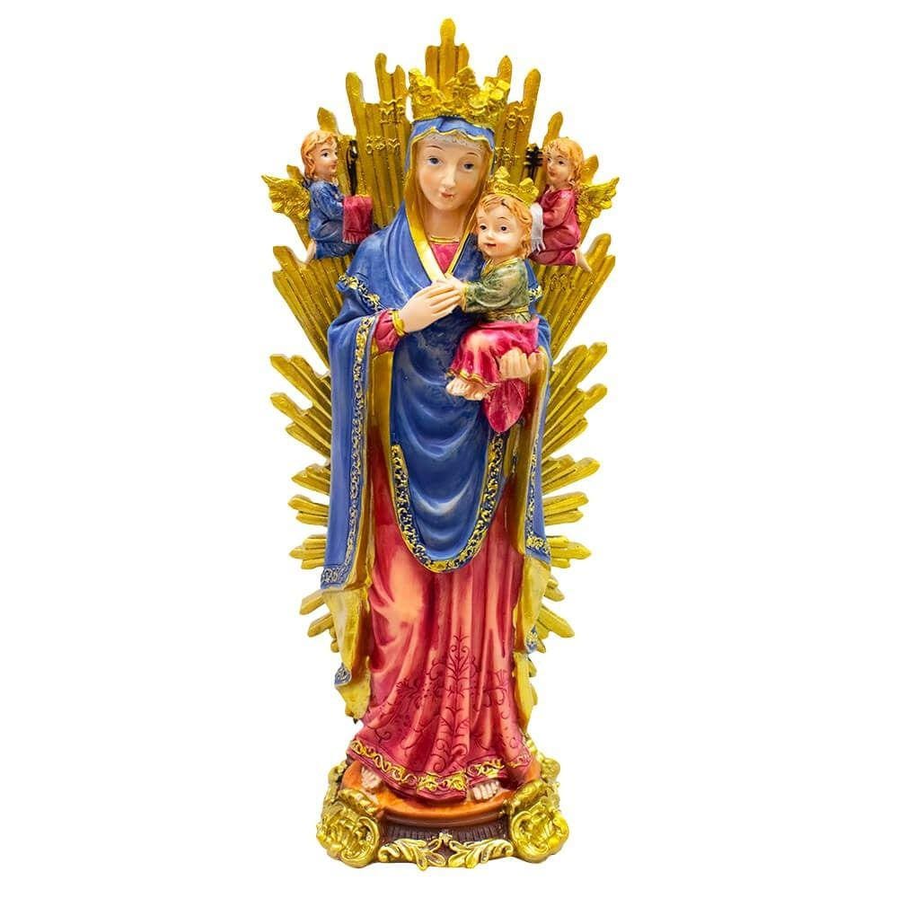 Enfeite Resina Nossa Senhora Do Perpétuo Socorro - 29cm