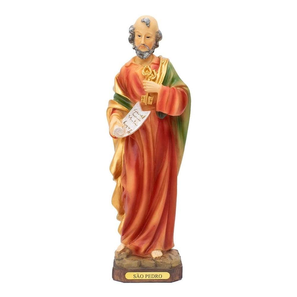 Imagem Estátua São Pedro Grande 31cm - Enfeite Resina