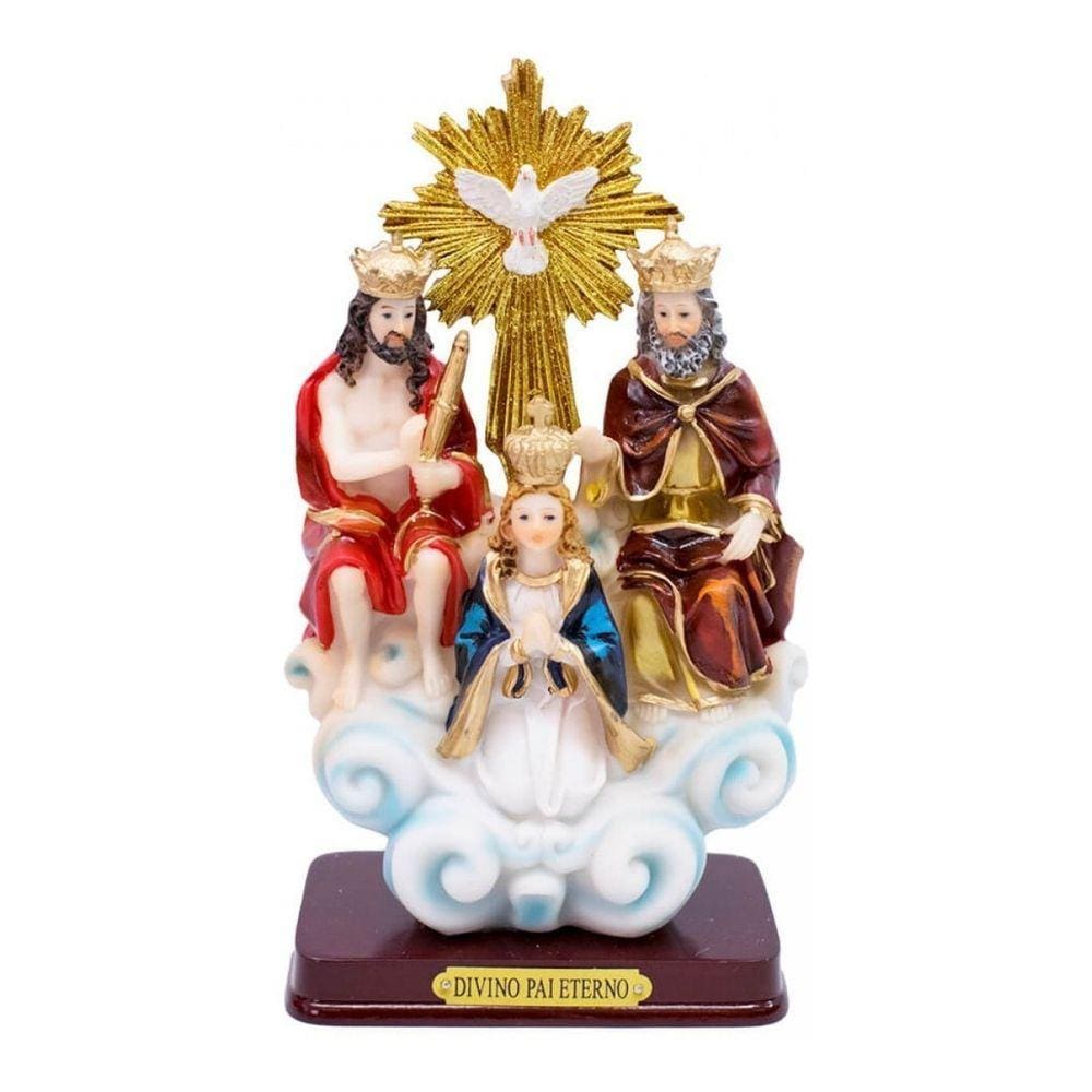 Imagem Divino Pai Eterno 22cm - Enfeite Resina