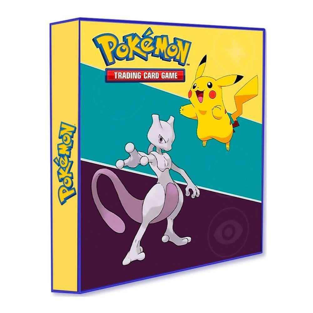 Álbum Pasta Fichário Pokemon Eevee Evoluções Reforçado