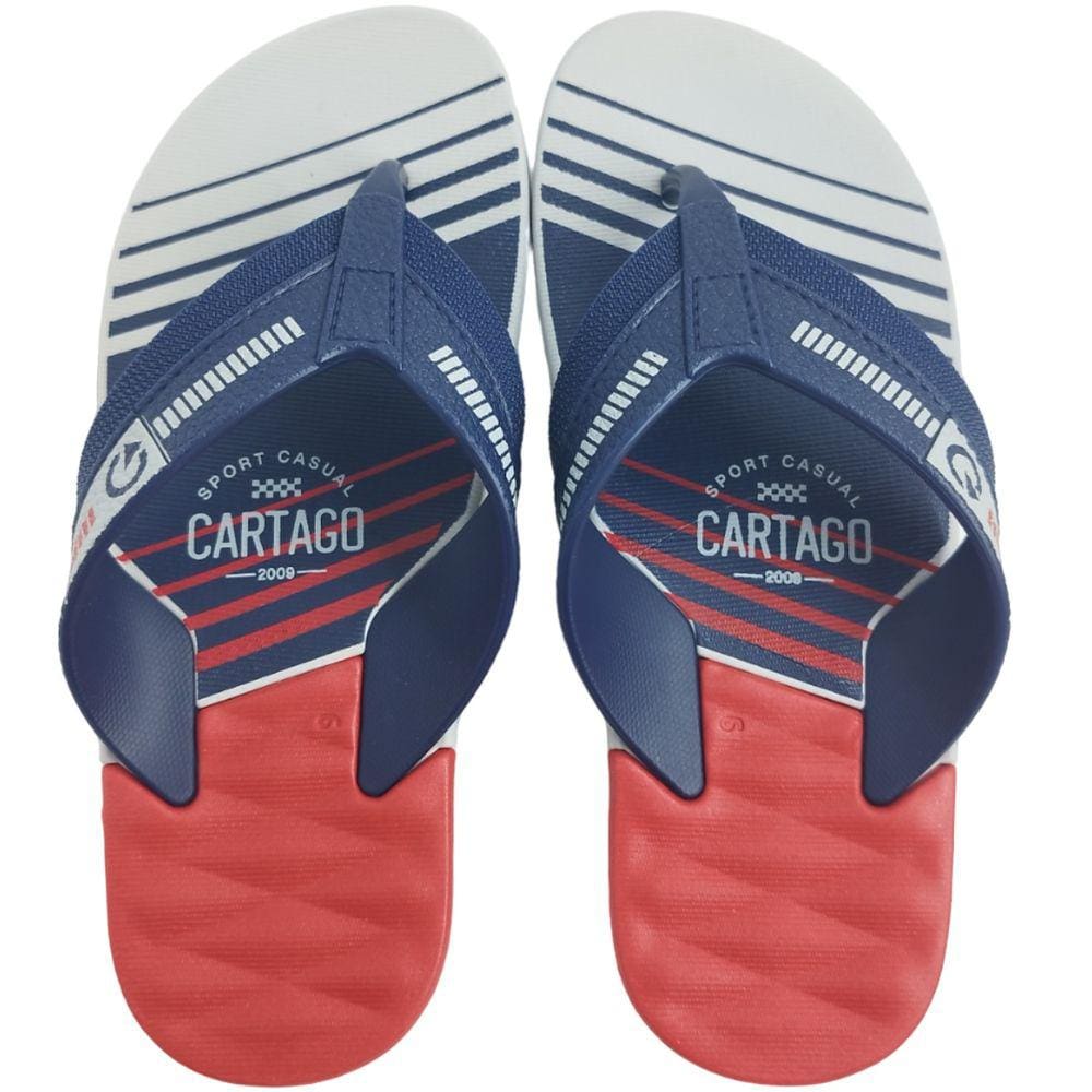Chinelo Dedo Infantil Menino Casual Dia Dia Dallas Cartago 12216
