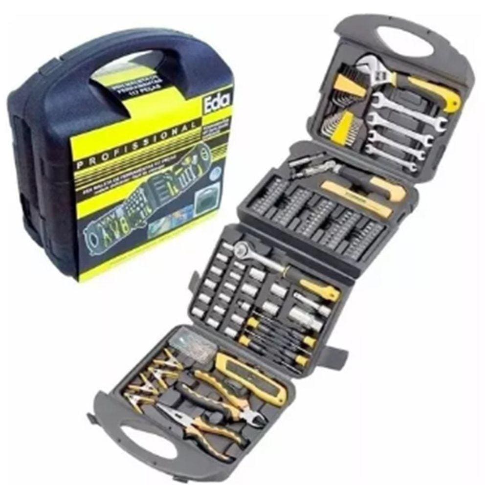 Kit Ferramenta Conjunto De 117 Peças Com Chaves Torx