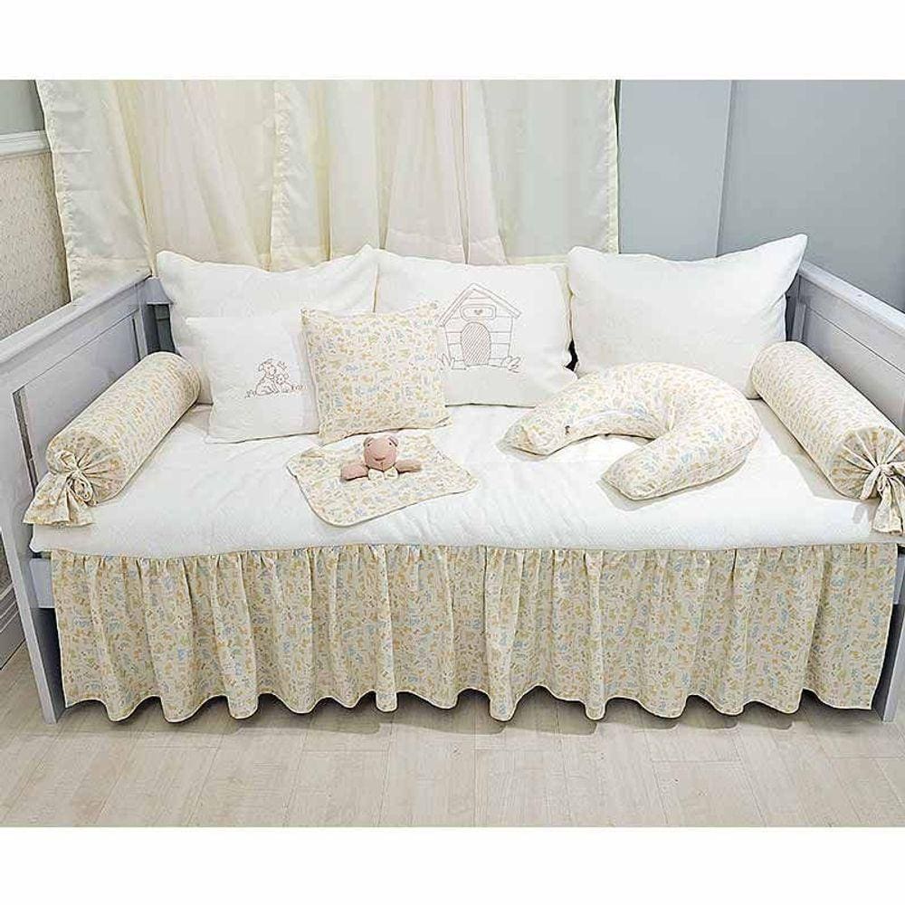 Kit Cama Babá Cão Peão 06 Peças Hug Baby