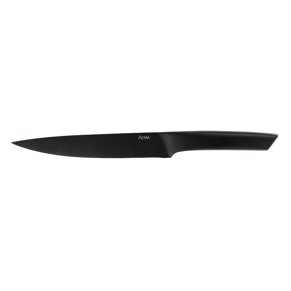 Faca para Carne Black Inox 8" - A\CASA