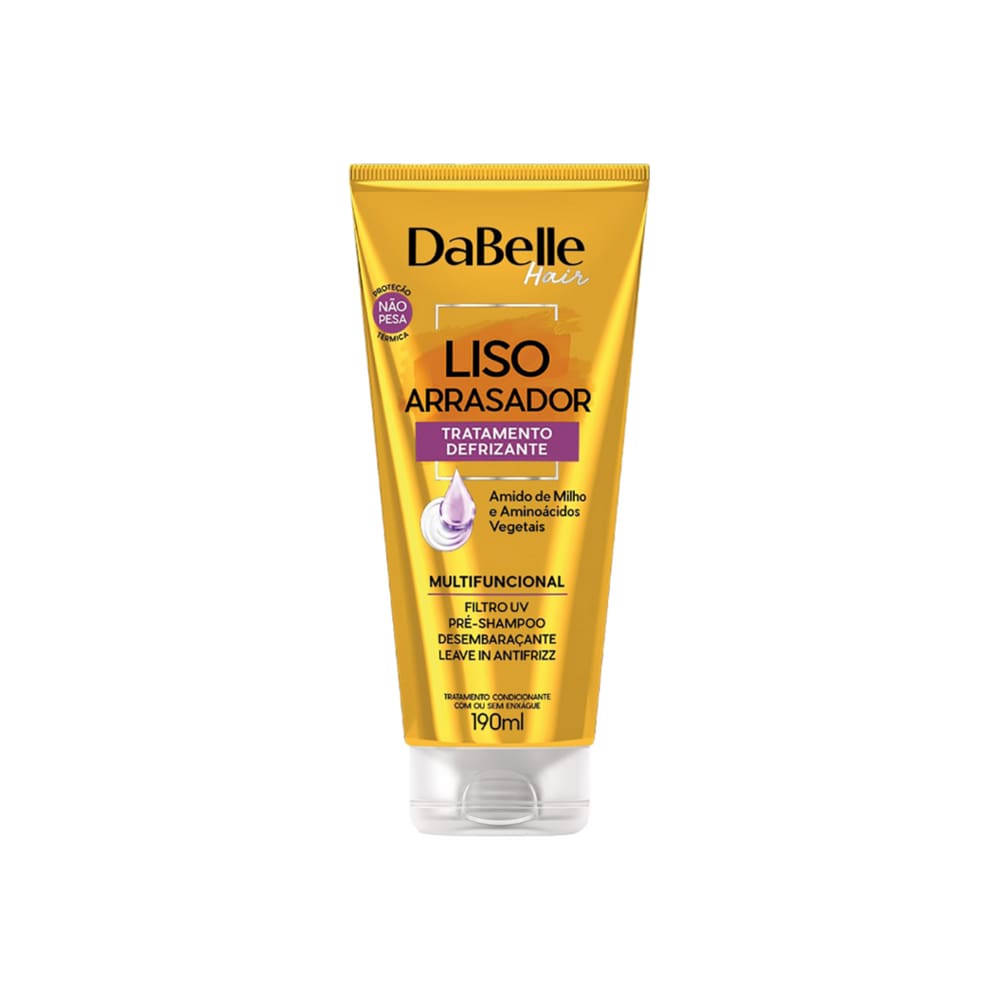 Creme Defrizante Dabelle Liso Arrasador 190ml