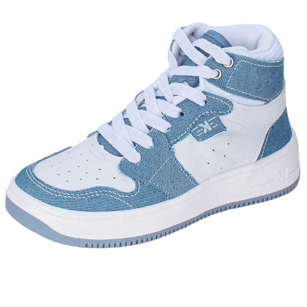 Tenis Cano Médio Menina Conforto Kidy 140.1068