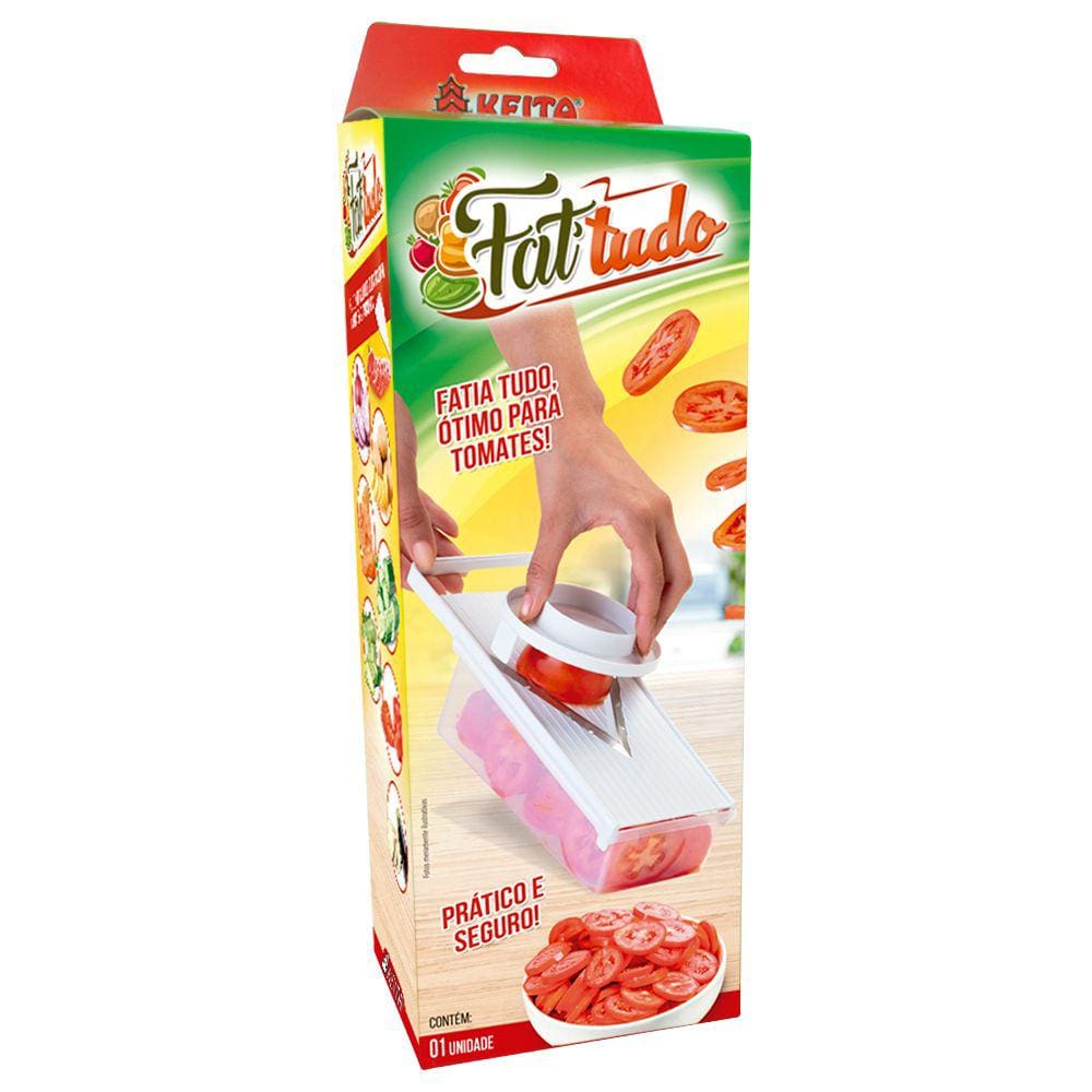Cortador de Tomate Rápido e Fácil