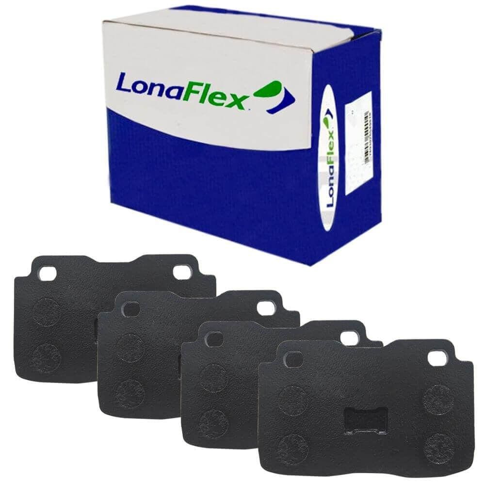 Kit Pastilha Freio Saveiro 1.6 94 A 95 Dianteira Lonaflex