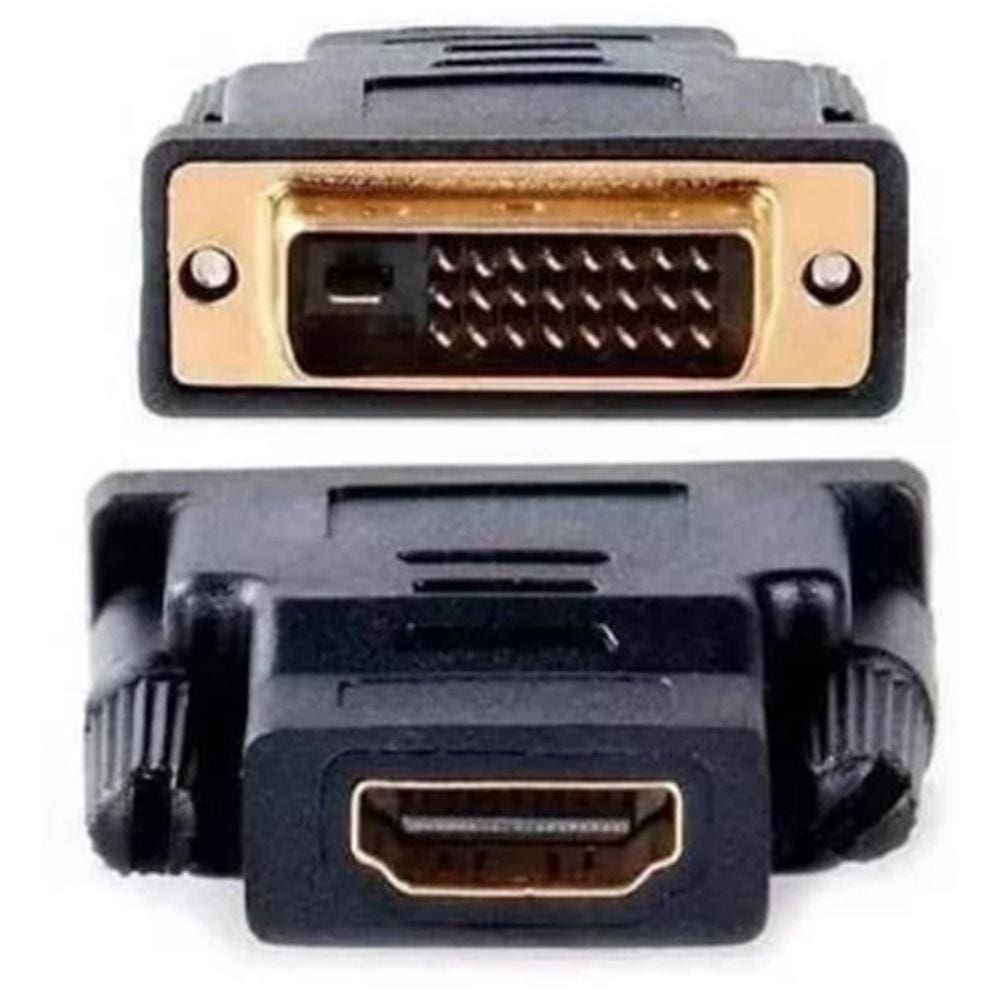 Cabo Computador Com Saída Dvi Para Uma Tv Hdmi