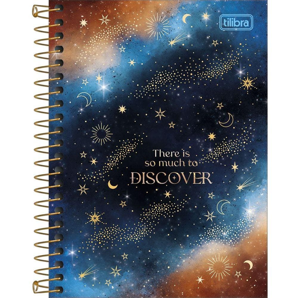 Caderno Espiral Universitário Tilibra 1 Matéria Magic 80 Fls
